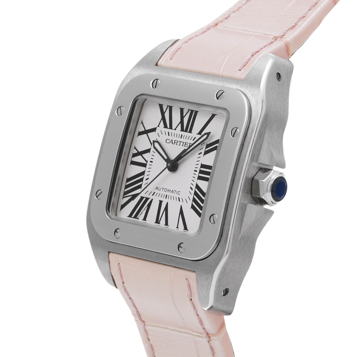 Santos 100 MM W20106X8 Silver CARTIER Unisex [Pre-owned]