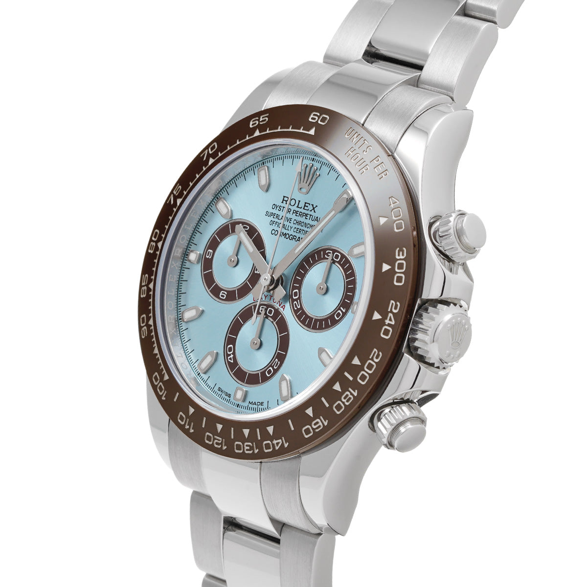 Cosmograph Daytona 116506 Ice Blue/Chestnut Brown ROLEX Men's [Pre-owned]