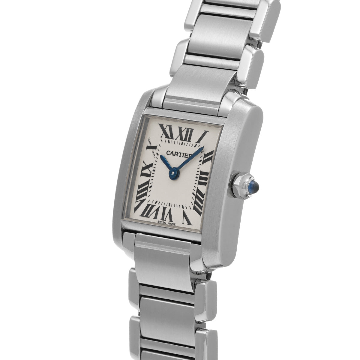 Tank Francaise SM W51008Q3 Silver CARTIER Ladies [Pre-owned]