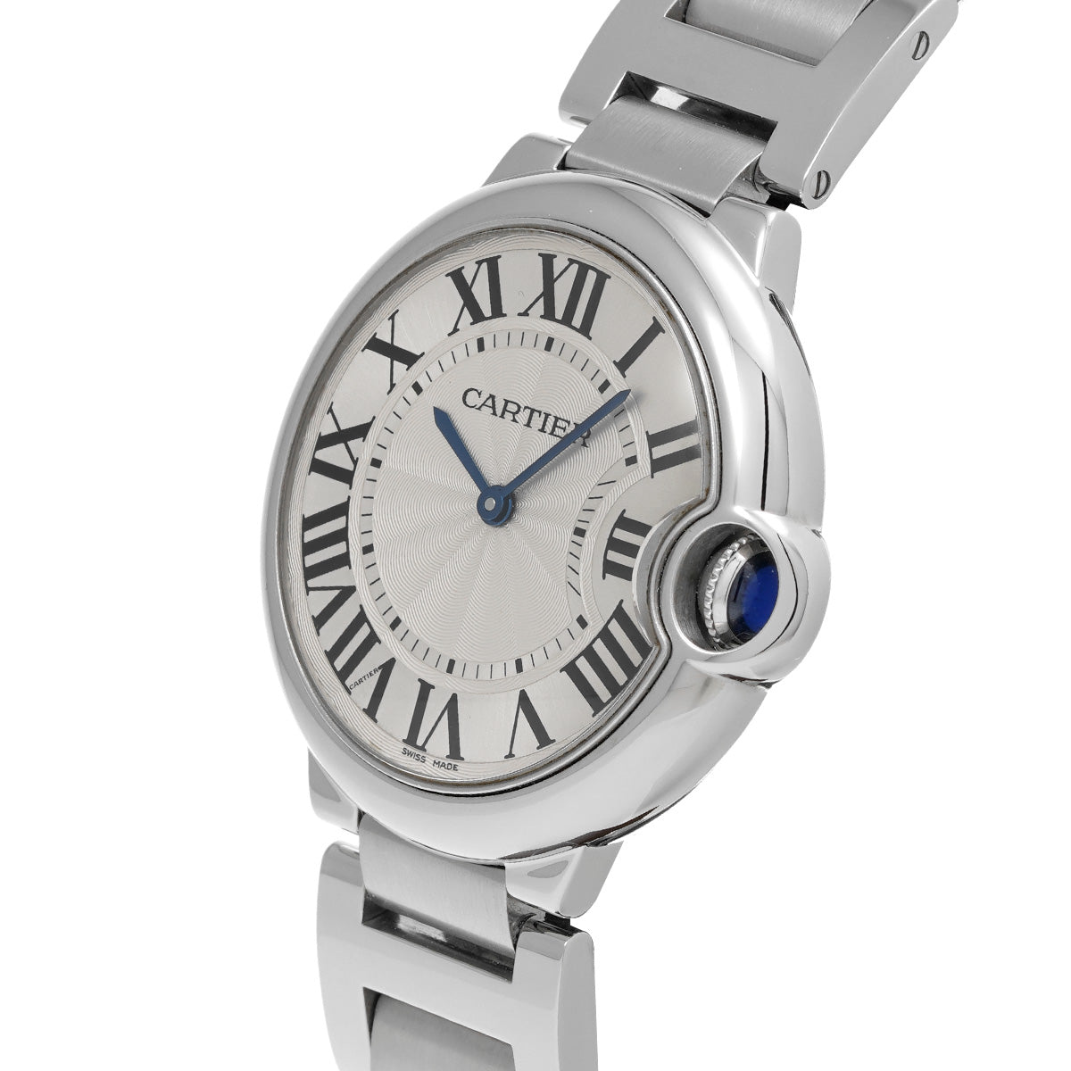 Ballon Bleu de Cartier 36mm W69011Z4 Silver CARTIER Unisex [Pre-Owned].