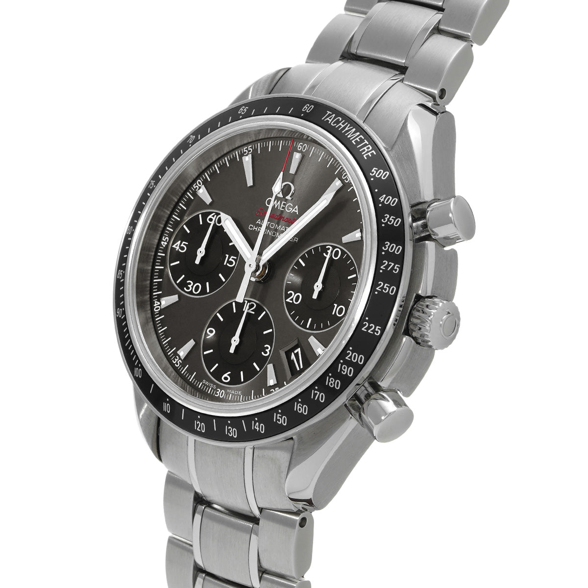 Speedmaster Date 323.30.40.40.06.001 Gray/Black OMEGA Men's [Pre-owned]