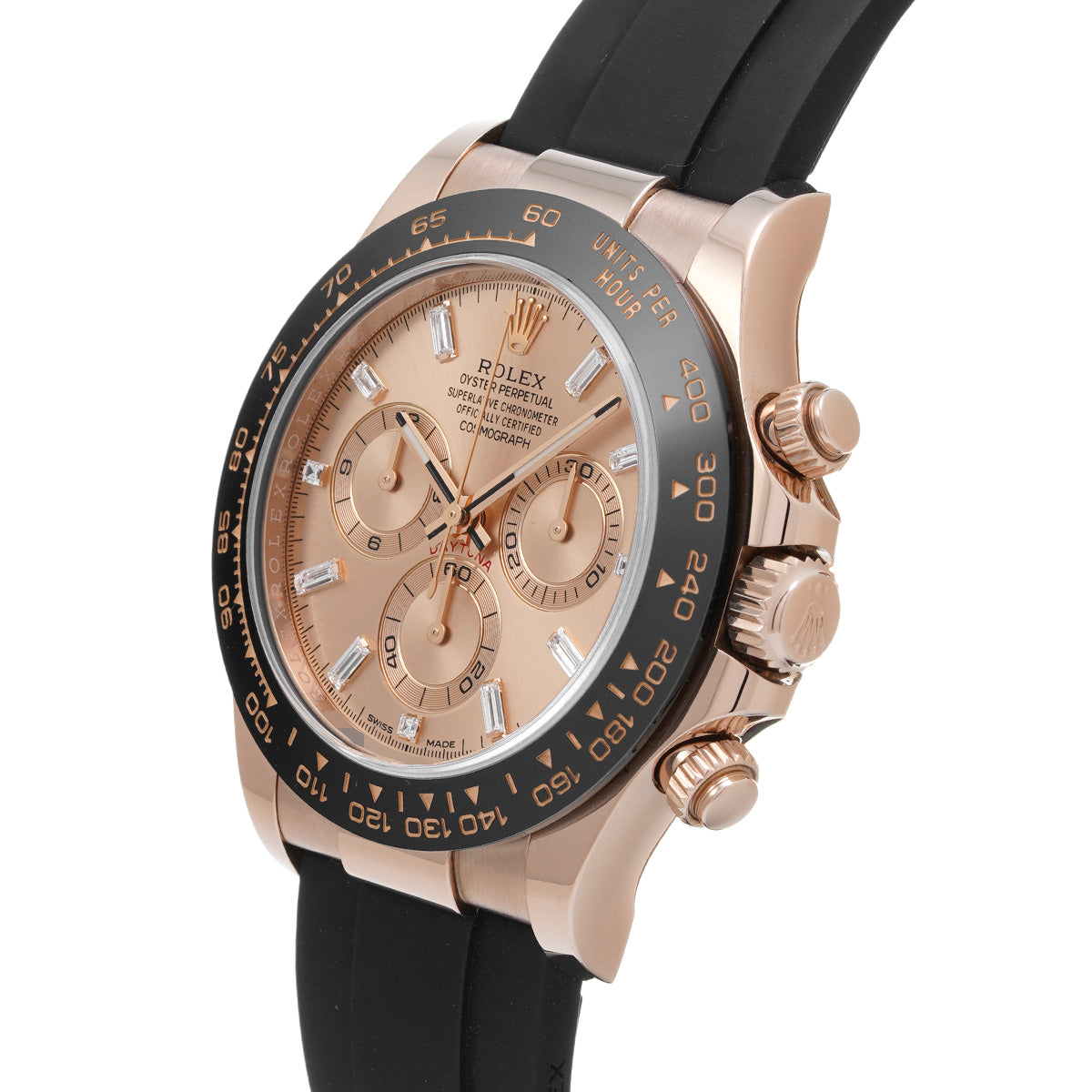 Cosmograph Daytona 116515LNA Random Serial Ros/Diamond ROLEX Men's [Pre-Owned].