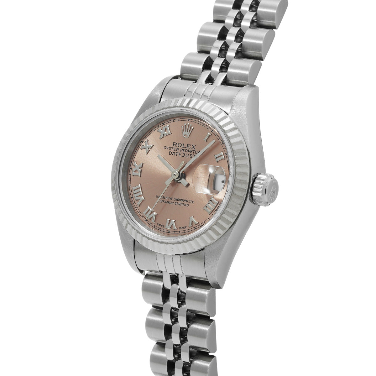 DATE JUST 79174 A (manufactured circa 1999) Pink ROLEX Ladies [Pre-Owned].