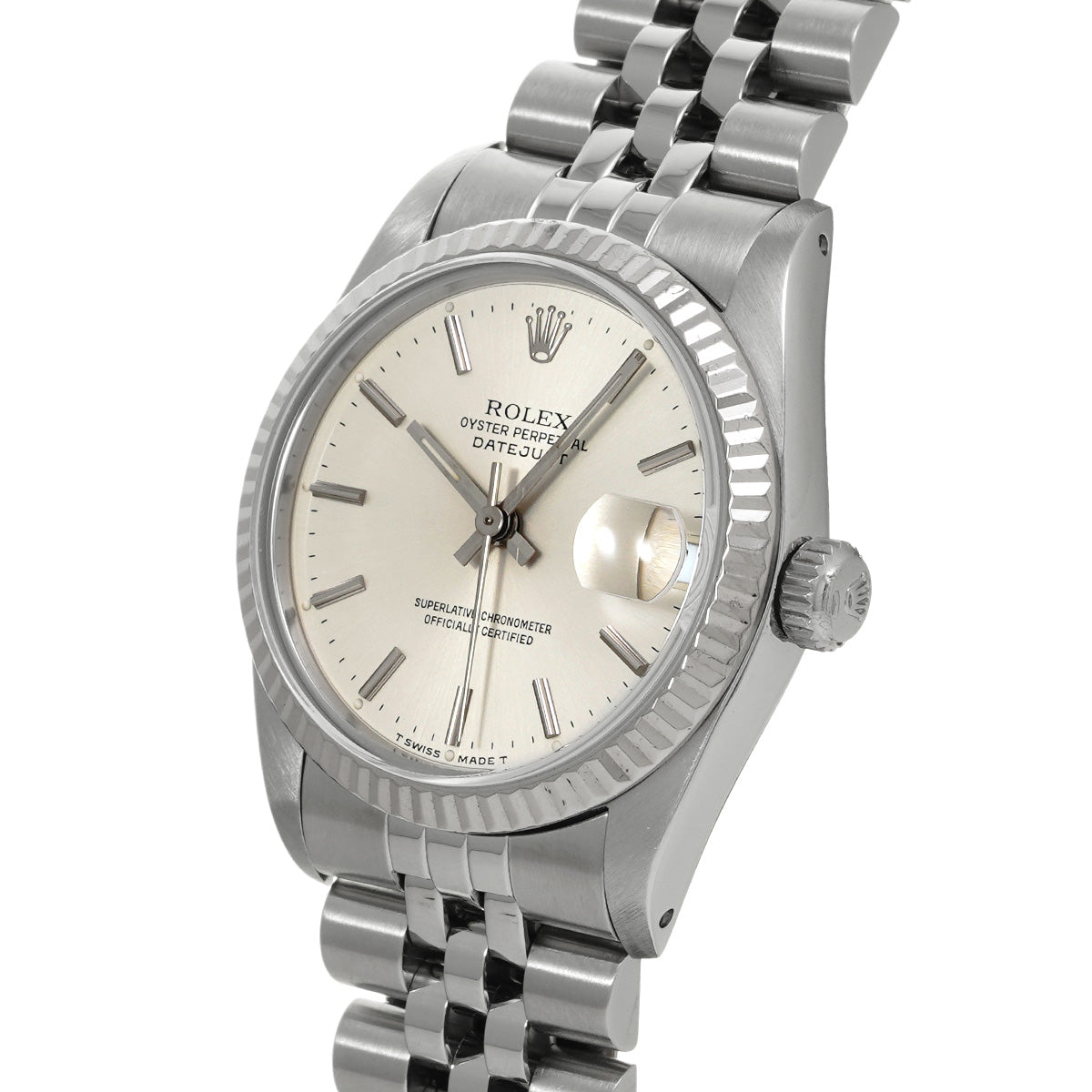 68274 Datejust N (manufactured circa 1991) Silver ROLEX Unisex [Pre-owned].