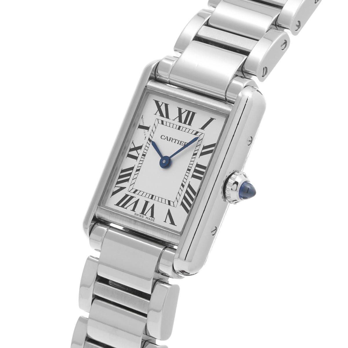 Tank Must SM WSTA0051 Silver CARTIER Ladies [Pre-owned]