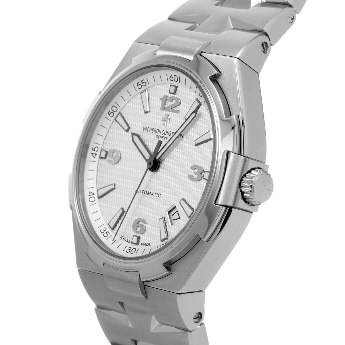 47040/B01A-9093 Overseas Large Size Silver VACHERON CONSTANTIN Men's [Pre-owned].