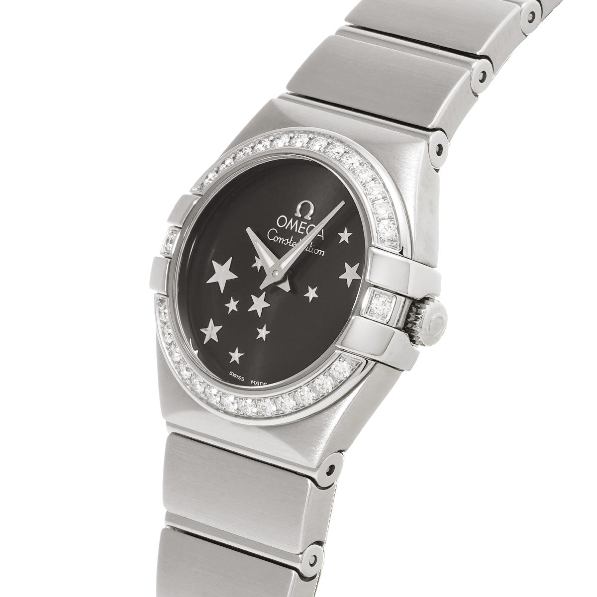 Constellation Quartz 123.15.24.60.01.001 Black OMEGA Ladies [Pre-owned].