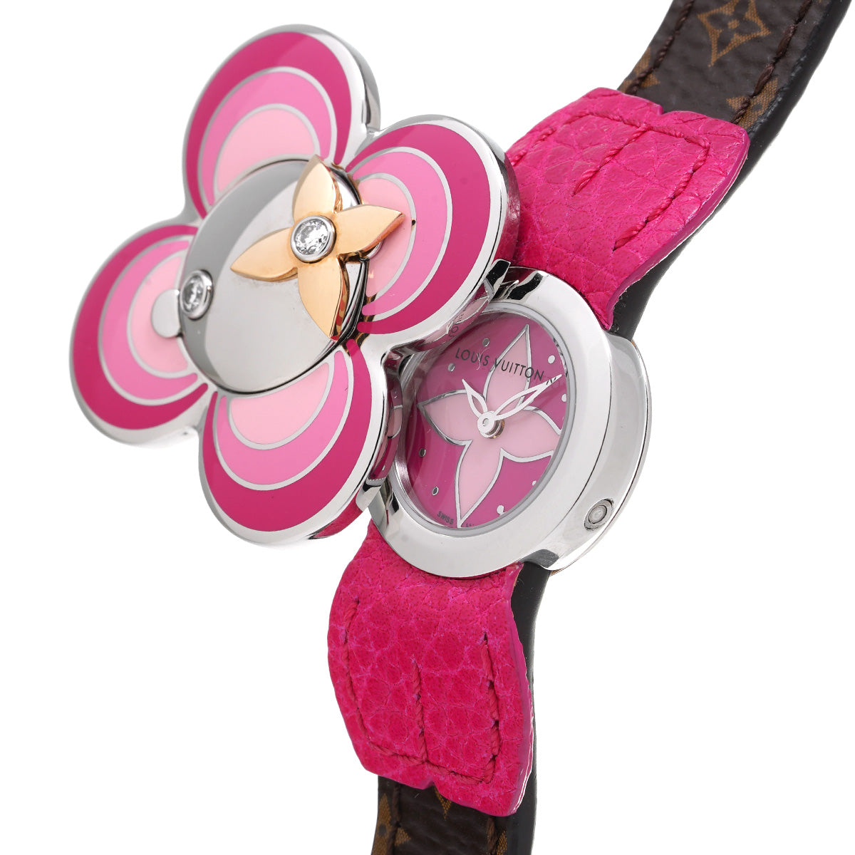Vivienne Bijoux Secret Q1K0J0 Pink LOUIS VUITTON Ladies [Pre-owned].