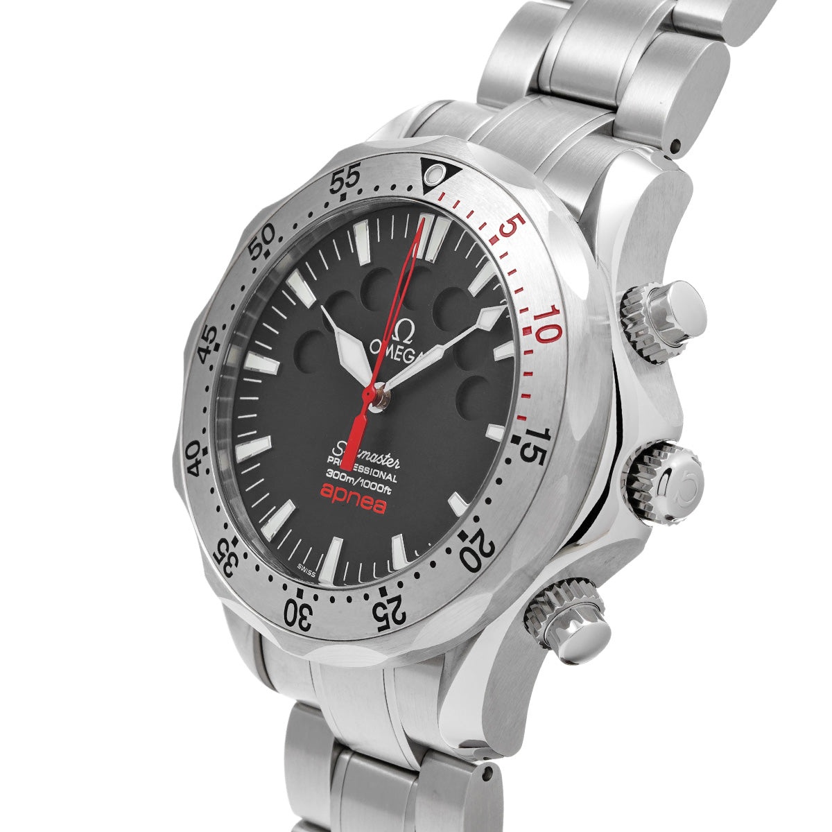 Seamaster Apnea Jacques Mayol 2595.50 Black OMEGA Men's [Pre-owned].