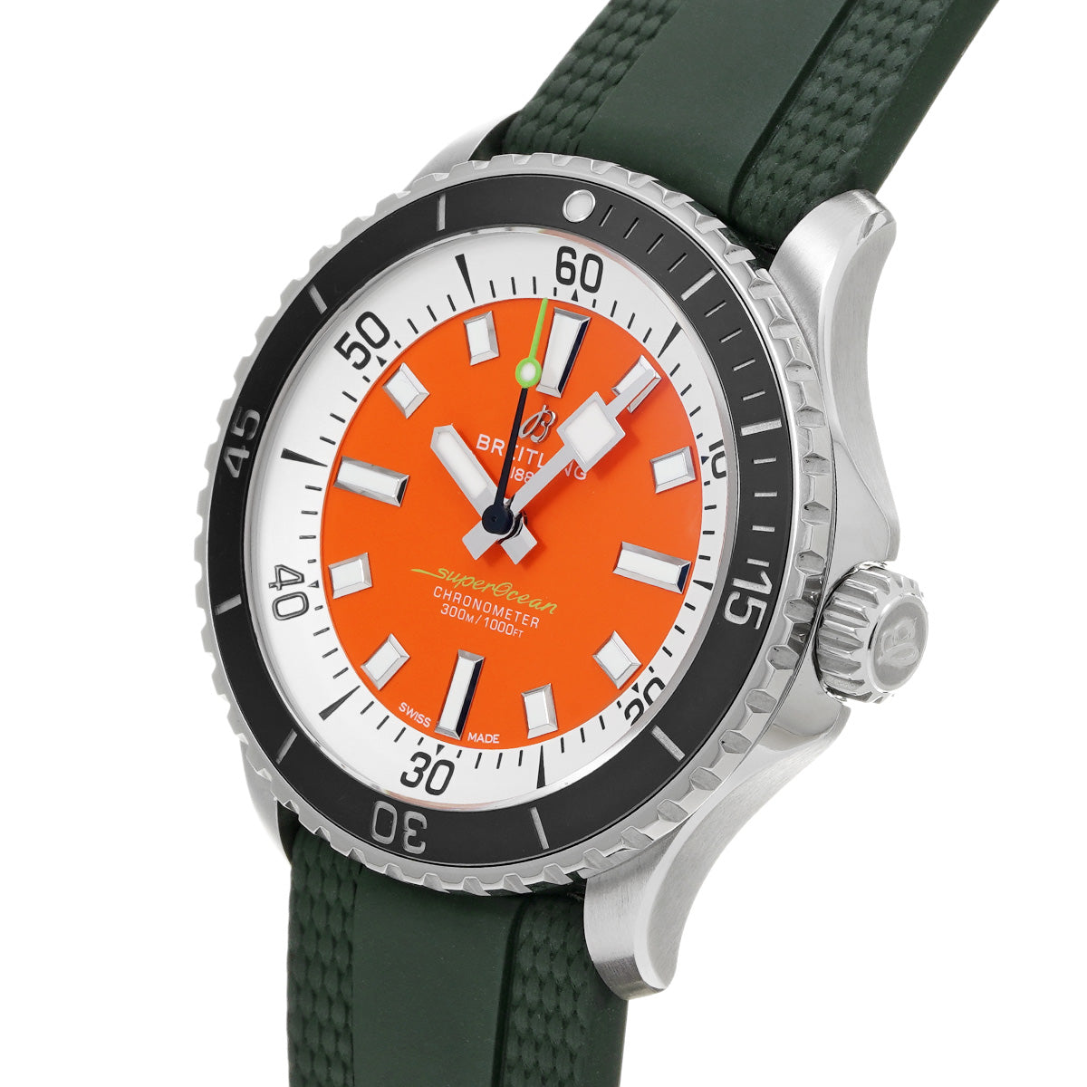 Super Ocean Automatic 42 Kelly Slater Limited Edition Limited to 1000 pieces A173751A1O1S1 Orange BREITLING Men's [Pre-Owned].