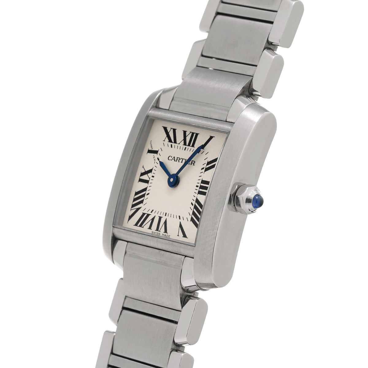 Tank Francaise SM W51008Q3 Silver CARTIER Ladies [Pre-owned]