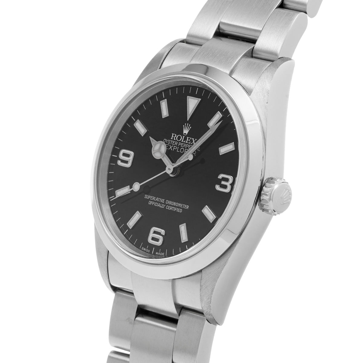 Explorer 114270 K (made around 2002) Black ROLEX Men's [Pre-Owned].