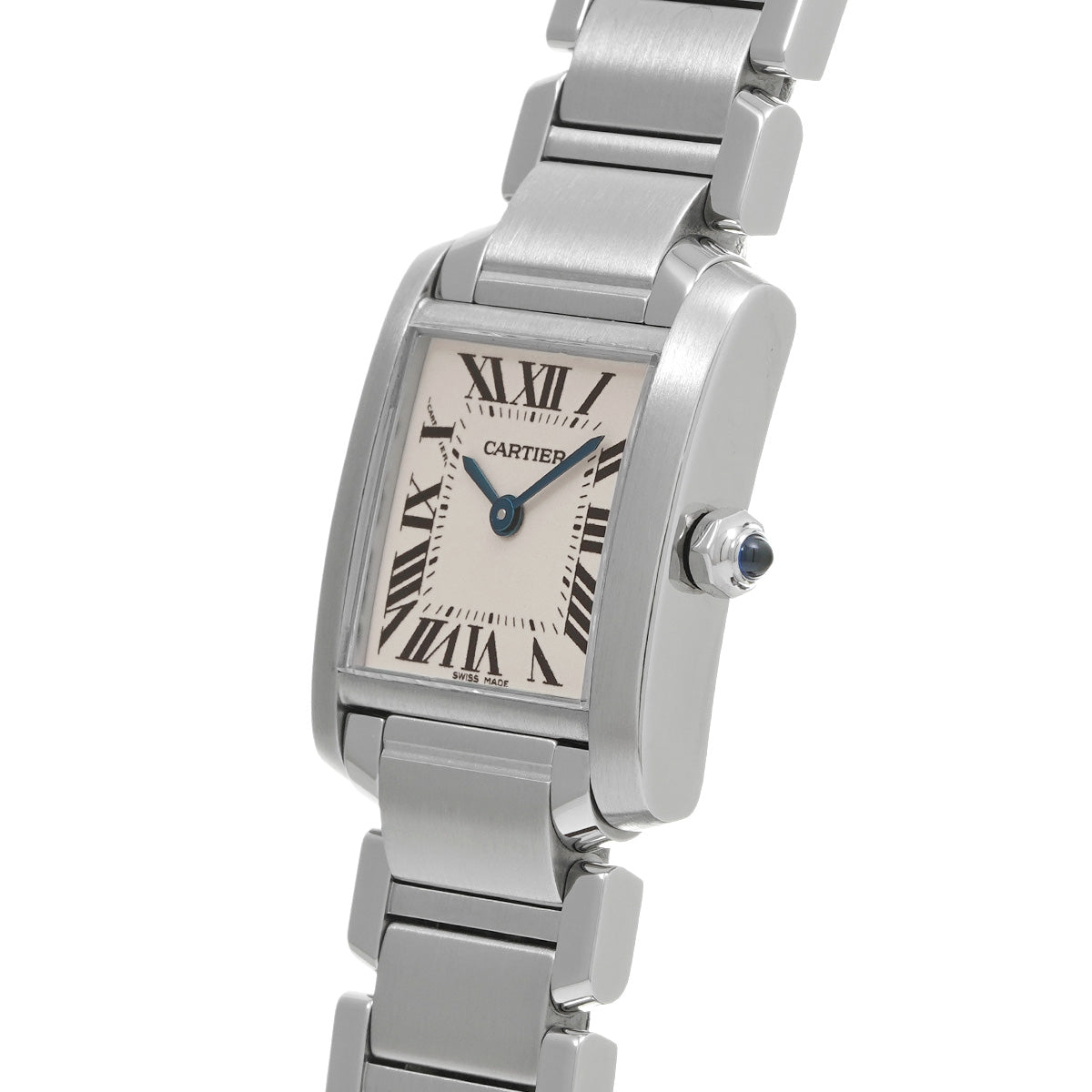 Tank Francaise SM W51008Q3 Silver CARTIER Ladies [Pre-owned]