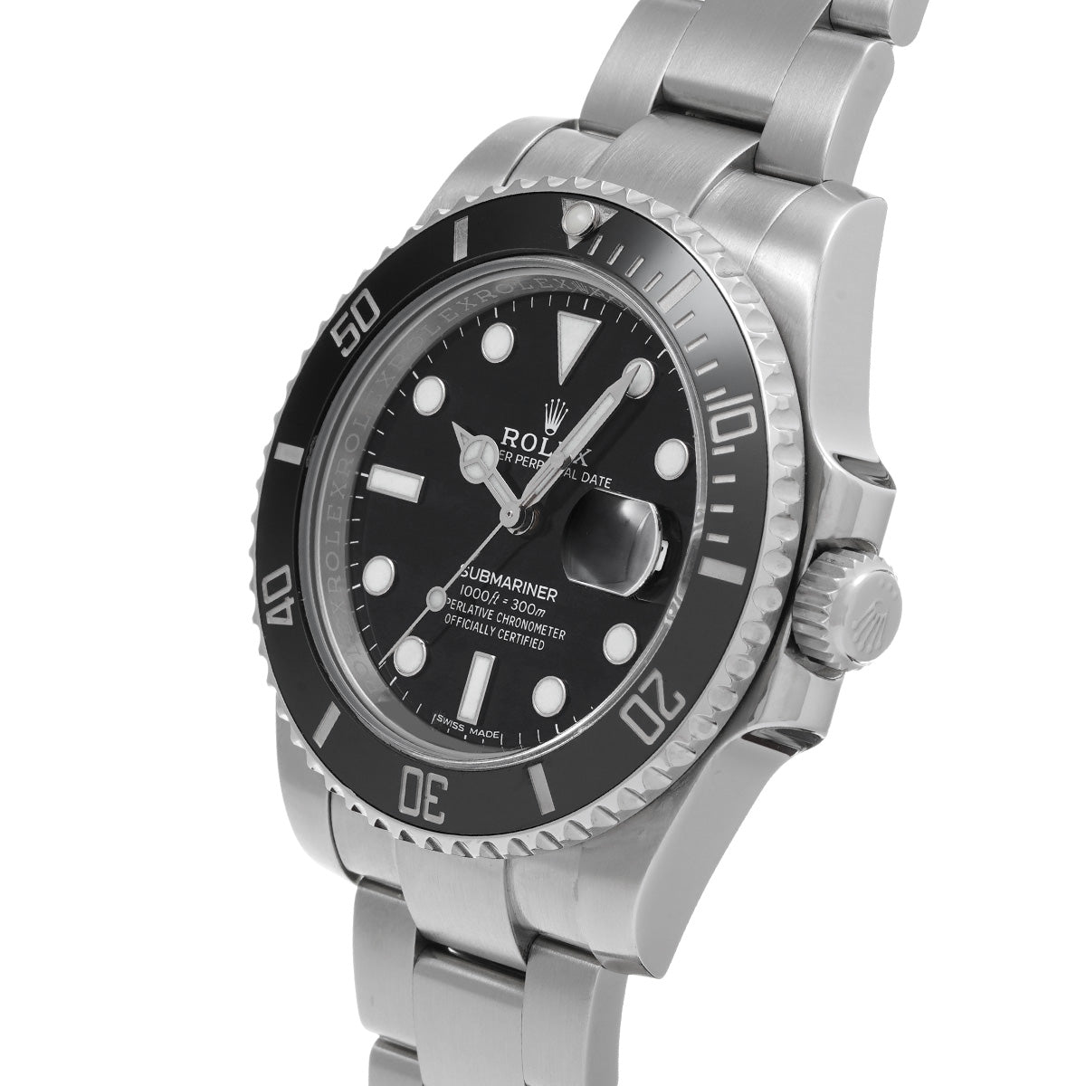 Submariner Date 116610LN Random Serial Black ROLEX Men's [Pre-Owned].