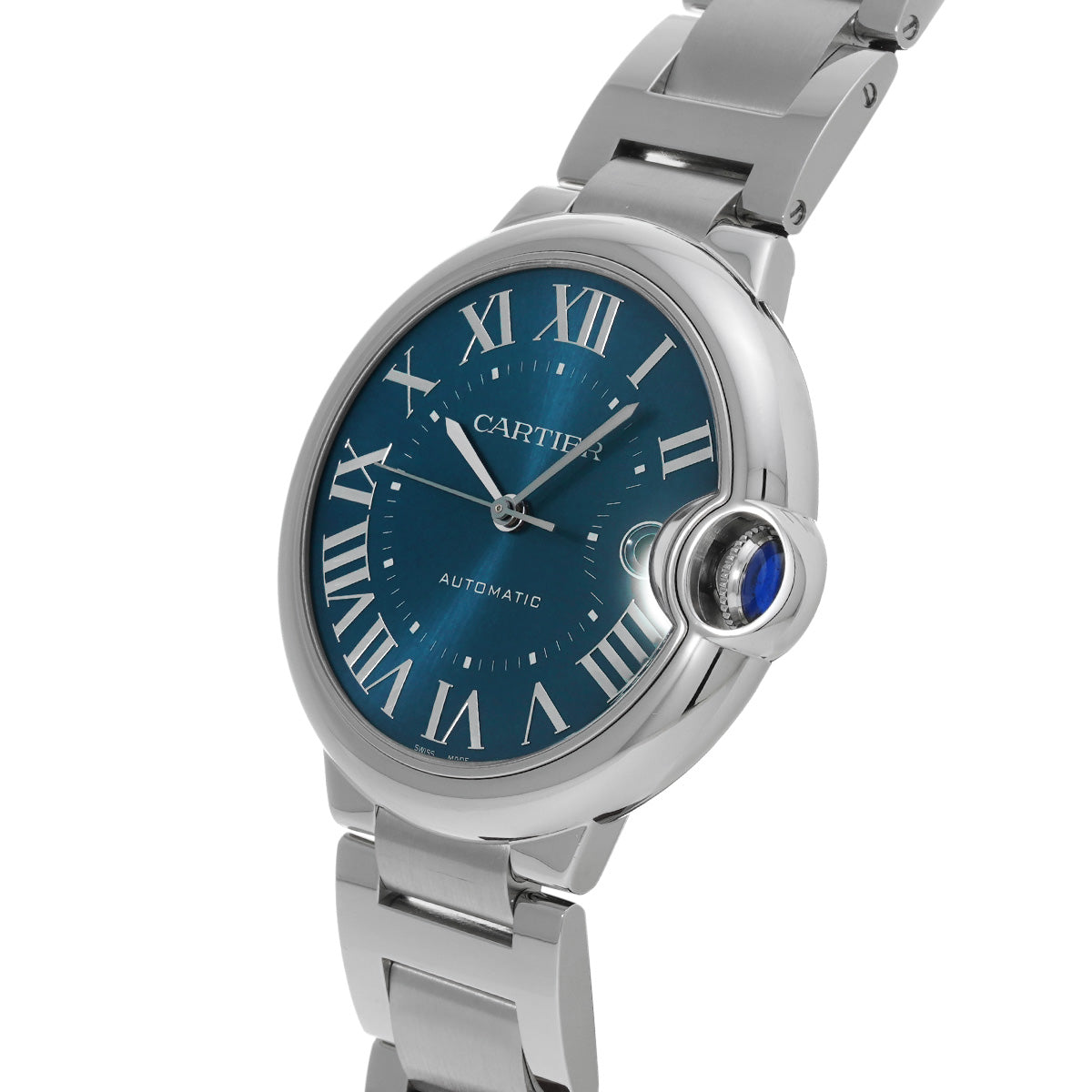 Ballon Bleu de Cartier 40mm WSBB0061 Blue CARTIER Men's [Pre-Owned].