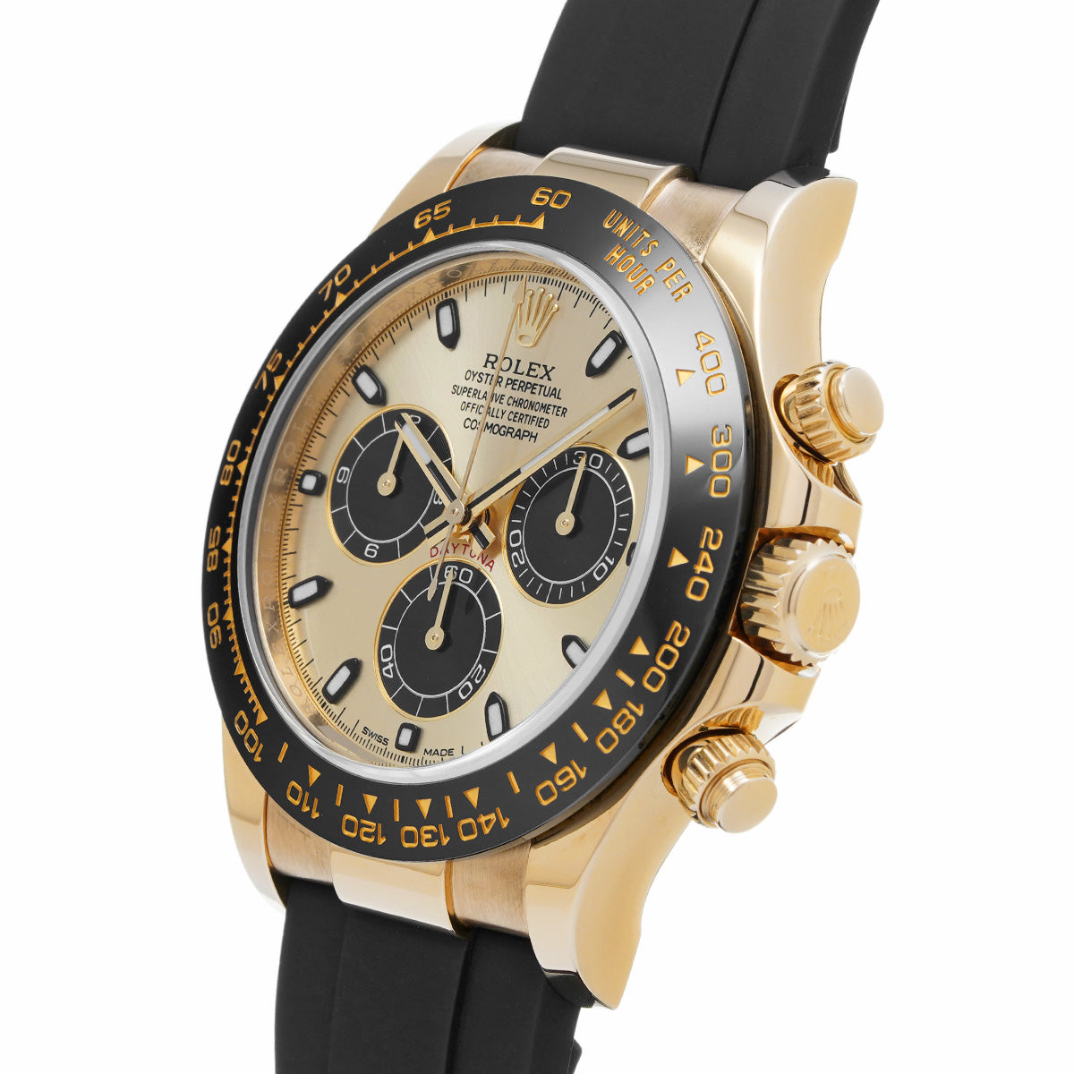 Cosmograph Daytona 116518LN Random Serial Champagne/Black ROLEX Men's [Pre-Owned].