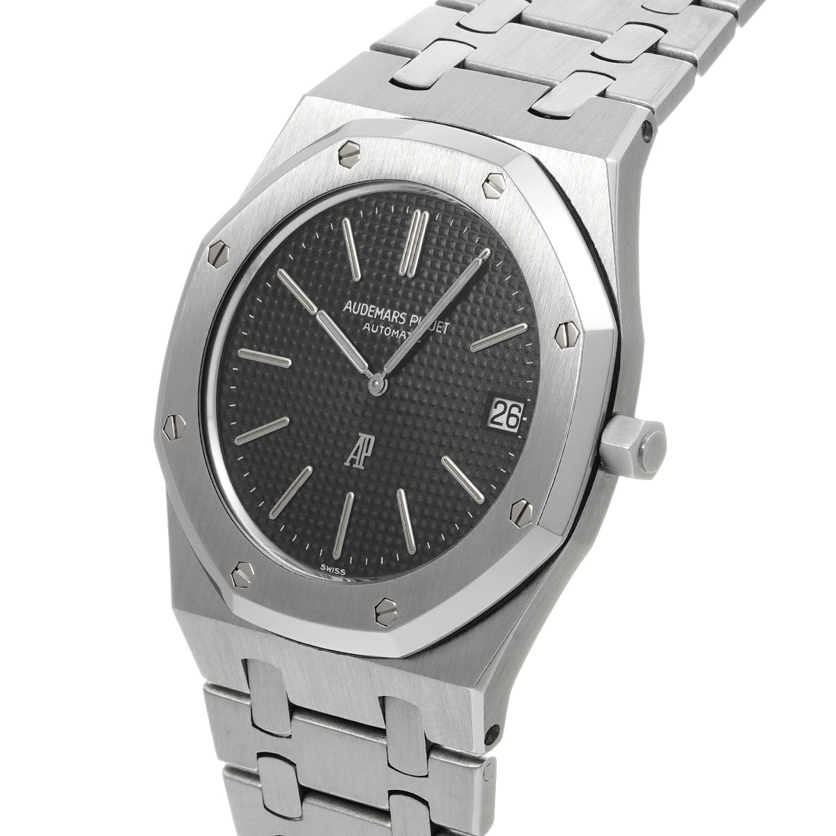 Royal Oak Jumbo 5402ST Black AUDEMARS PIGUET Men's [Pre-Owned].