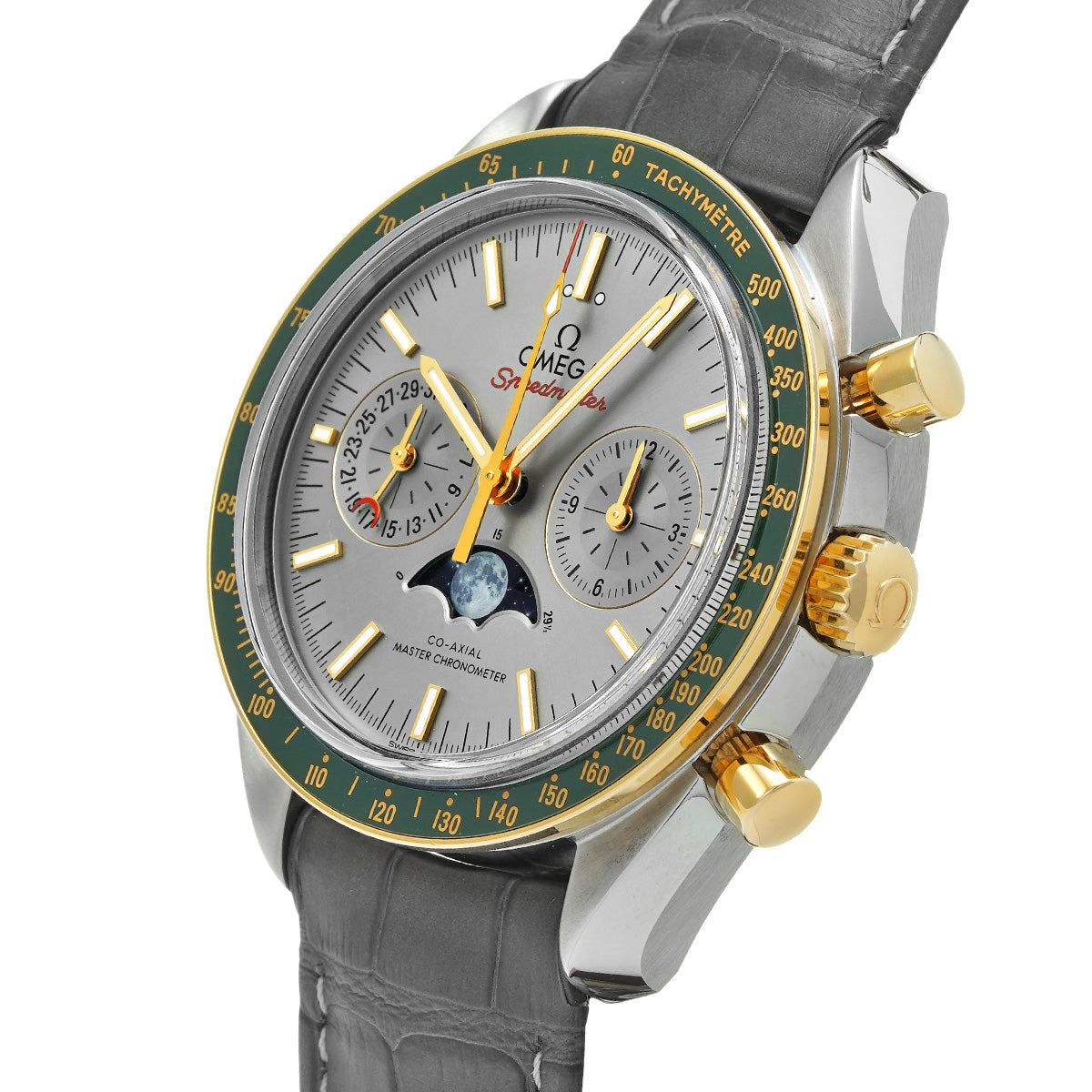 Speedmaster Co-Axial Master Chronometer Moonphase 304.23.44.52.06.001 Gray OMEGA Mens [Pre-Owned]