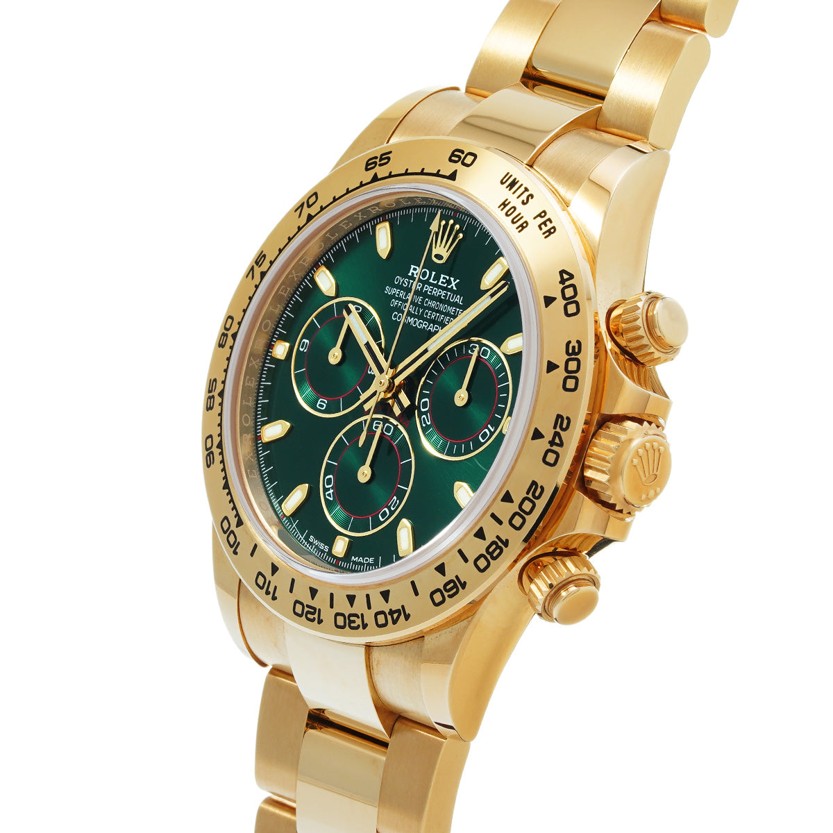 Cosmograph Daytona 116508 Random Serial Green ROLEX Men's [Pre-Owned].