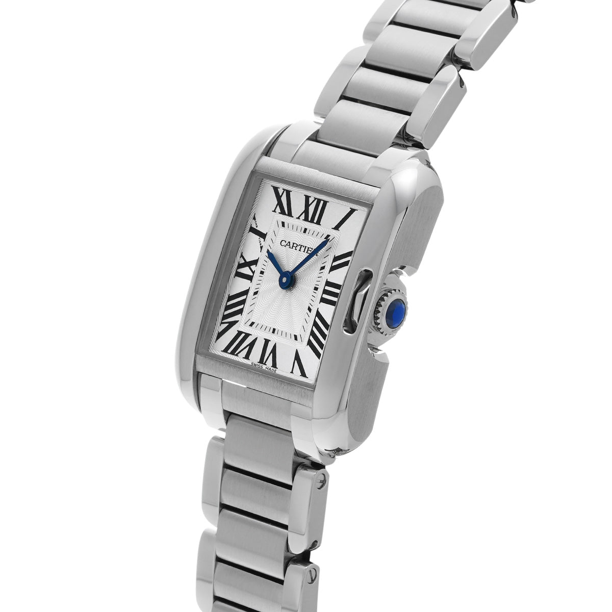 Tank Anglaise SM W5310022 Silver CARTIER Ladies [Pre-owned]