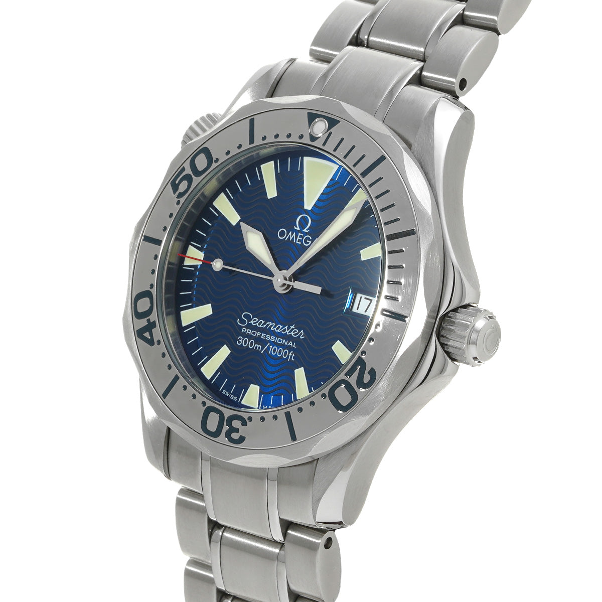 Seamaster Professional 300 2263.80 Blue OMEGA Men's [Pre-Owned].