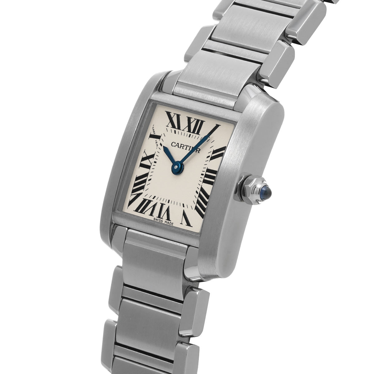 Tank Francaise SM W51008Q3 Silver CARTIER Ladies [Pre-owned]