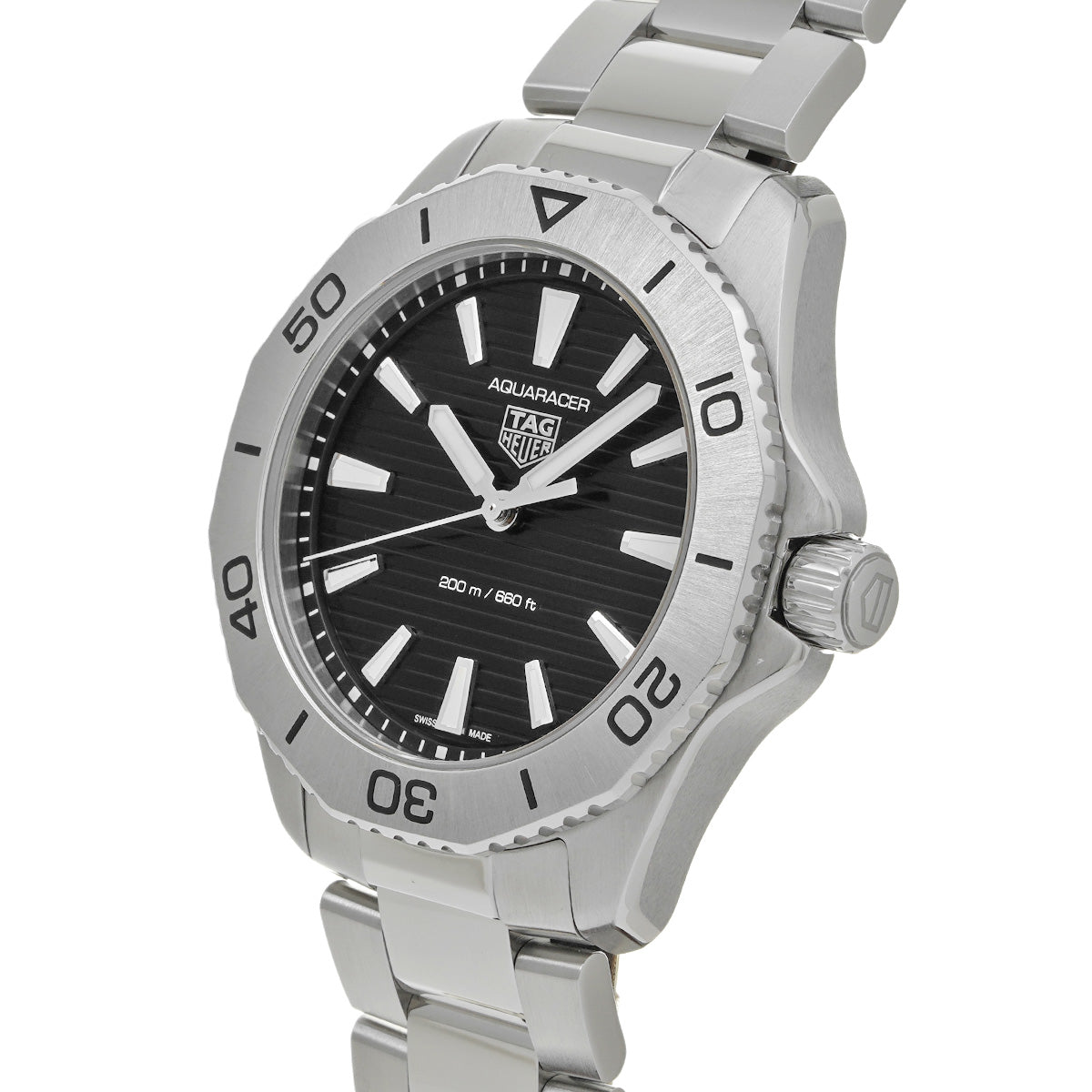 Aquaracer Professional 200 WBP1110.BA0627 Black TAG HEUER Men's [Pre-Owned]