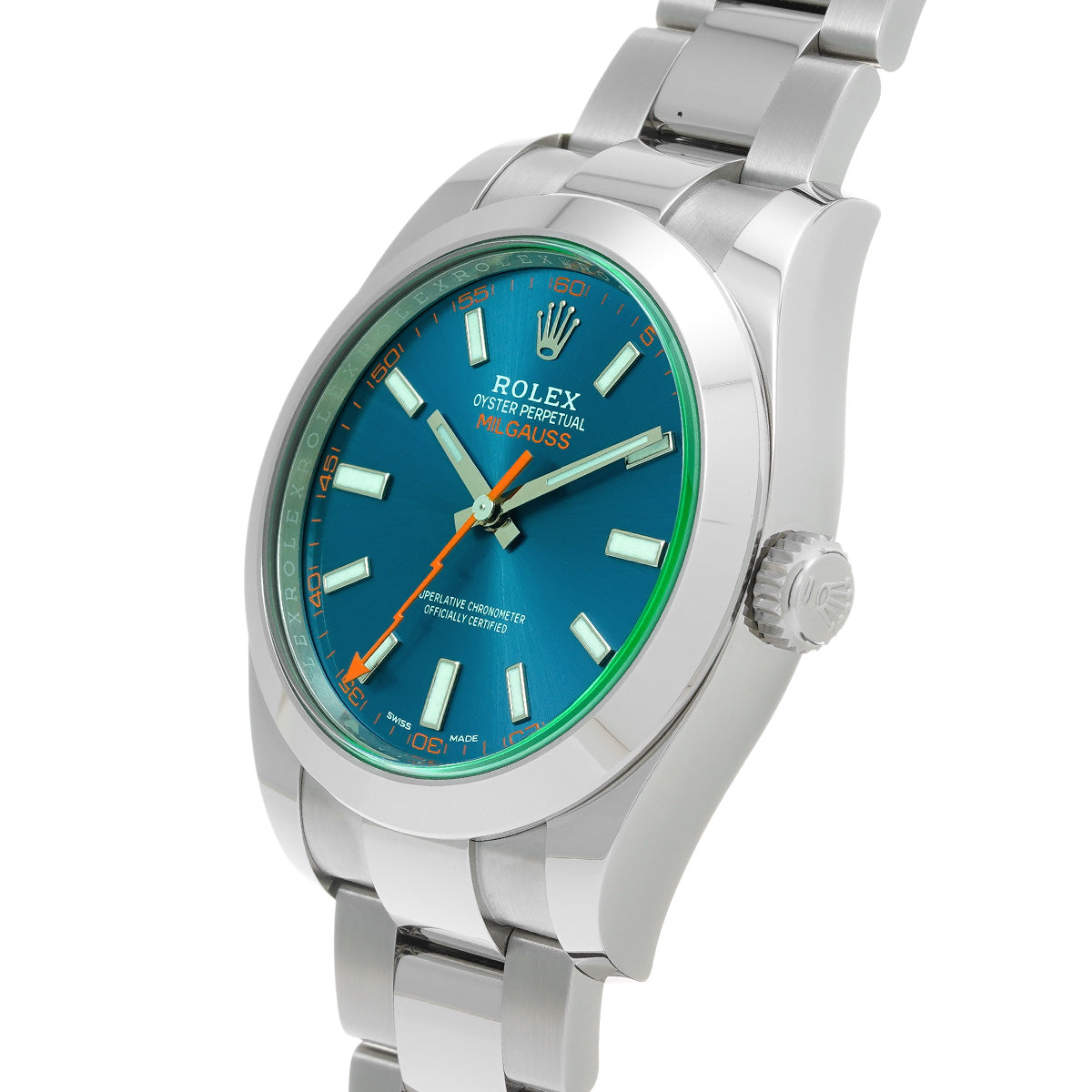 Milgauss 116400GV Random Serial Z-Blue ROLEX Men's [Pre-Owned].