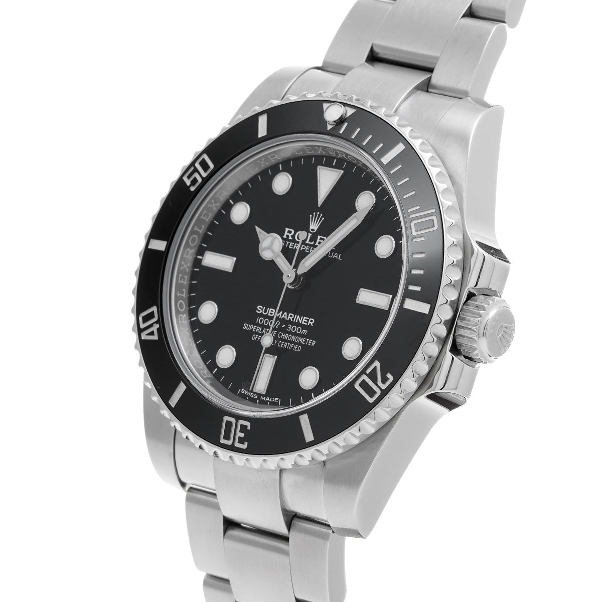Submariner 114060 Random Serial Black ROLEX Men's [Pre-Owned].
