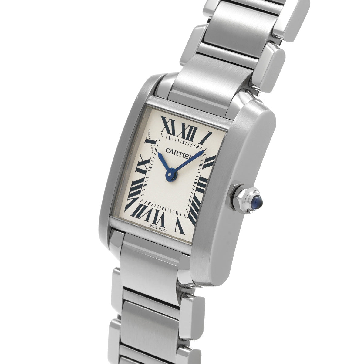 Tank Francaise SM W51008Q3 Silver CARTIER Ladies [Pre-owned]