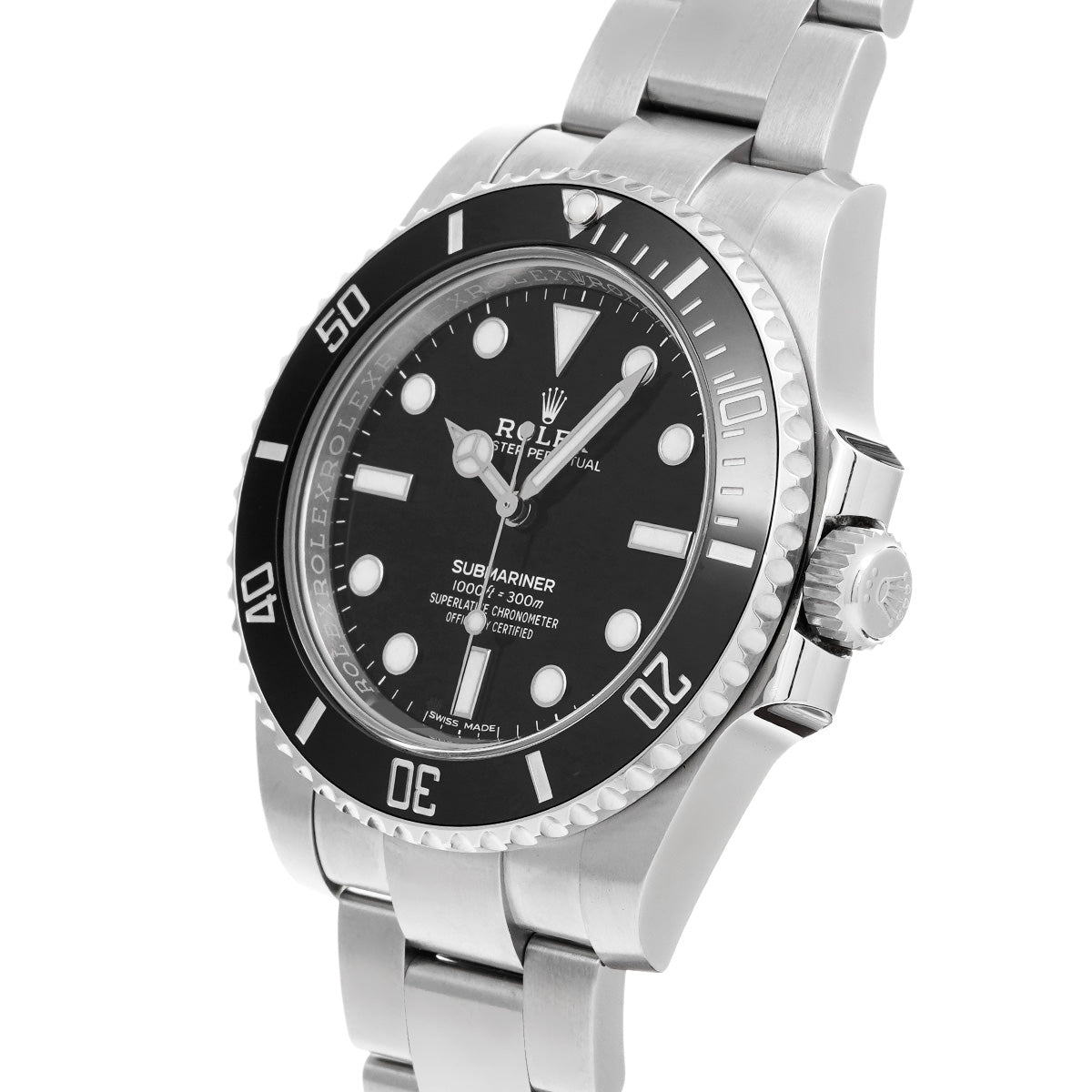 Submariner 114060 Random Serial Black ROLEX Men's [Pre-Owned].