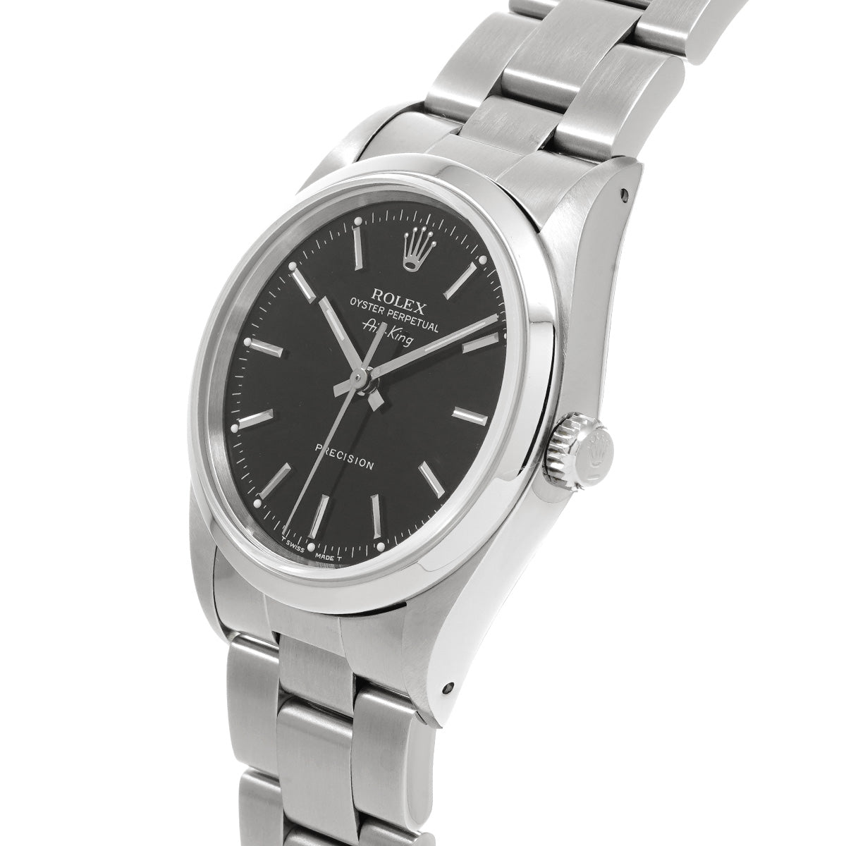 Air-King 14000 Black ROLEX Men's [Pre-owned].