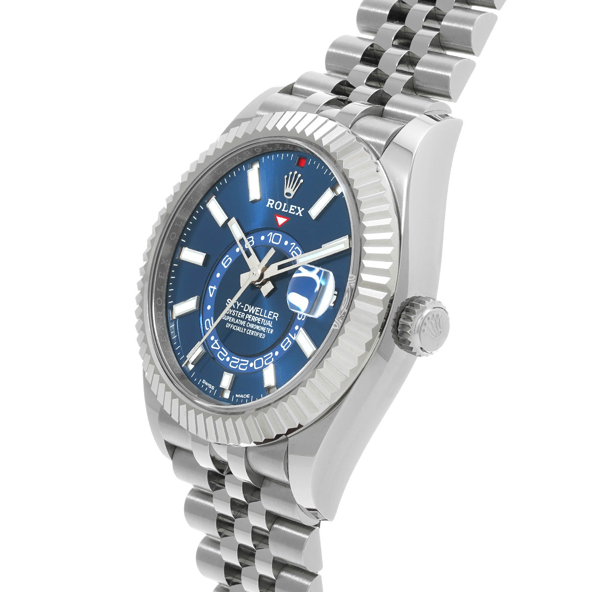 SKYDWELLER 326934 Random Serial Blue ROLEX Men's [Pre-Owned].