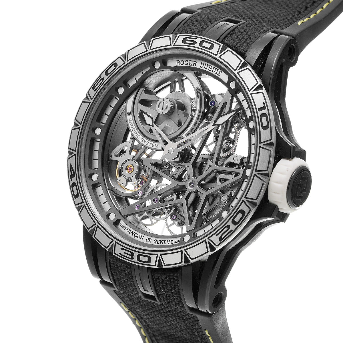 Excalibur Spyder 45 DBEX0715 Skeleton ROGER DUBUIS Men's [Pre-Owned].