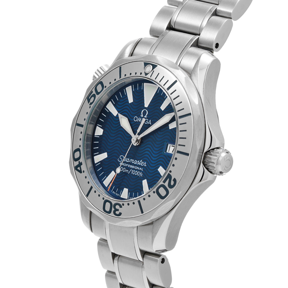 Seamaster Professional 300 2263.80 Blue OMEGA Men's [Pre-Owned].