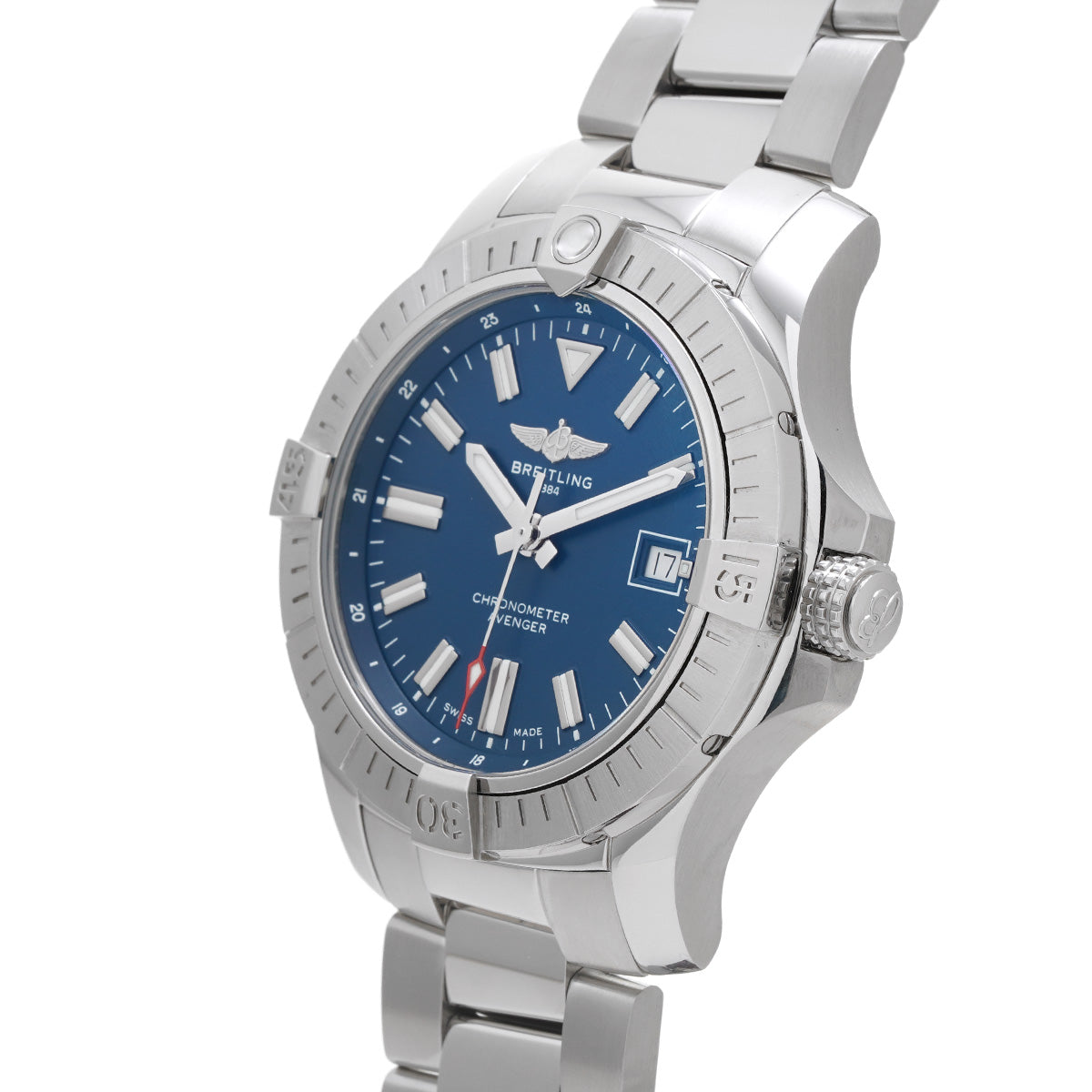 Avenger Automatic 43 A17318101C1A1 Blue BREITLING Men's [Pre-Owned].