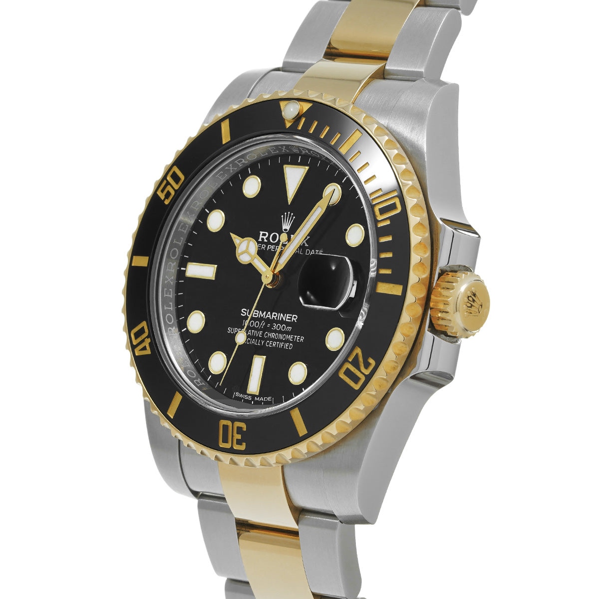 Submariner Date 116613LN Random Serial Black ROLEX Men's [Pre-Owned].