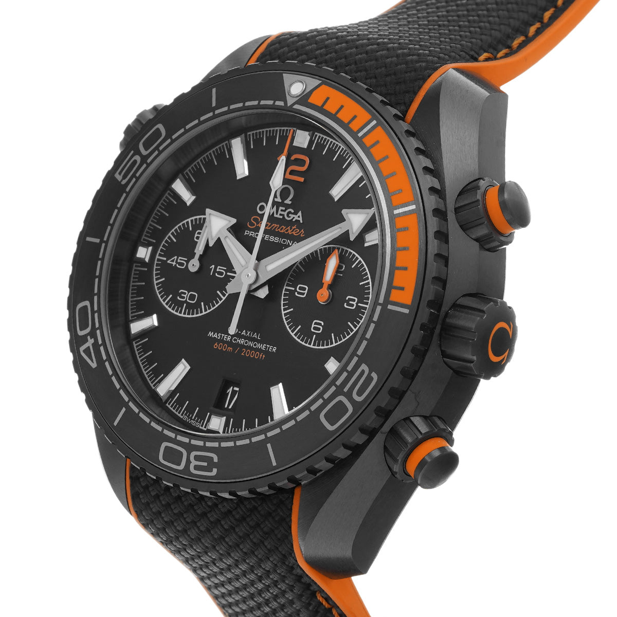 Seamaster Planet Ocean 600 M Chronograph Deep Black 215.92.46.51.01.001 Black OMEGA Men's [New]