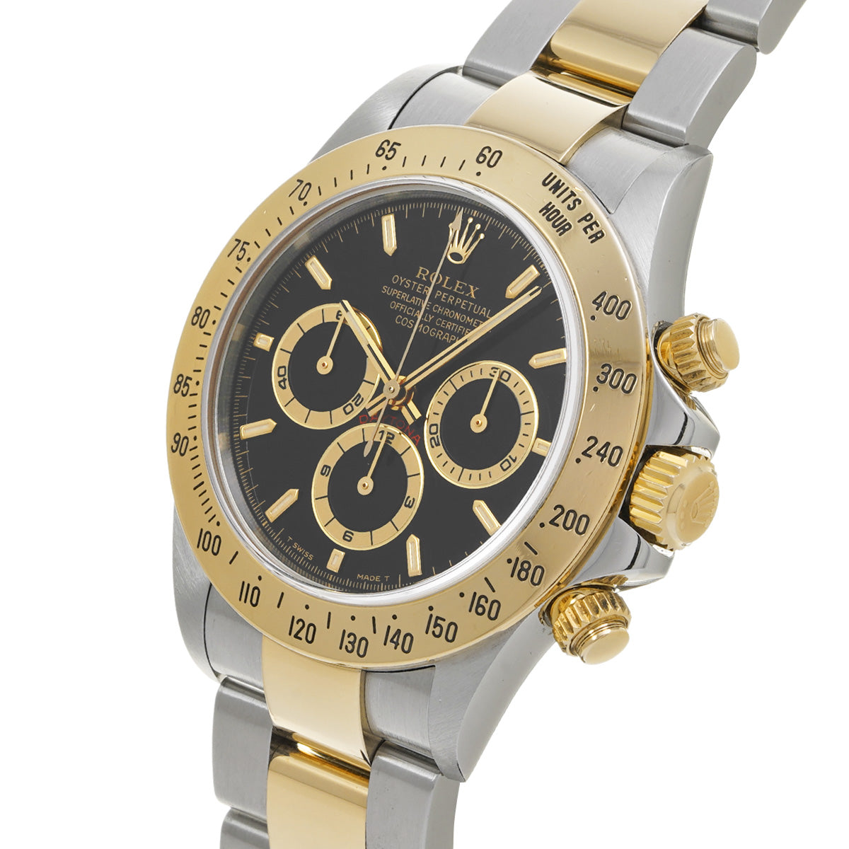 Cosmograph Daytona 16523 A (manufactured circa 1999) Black ROLEX Men's [Pre-Owned].