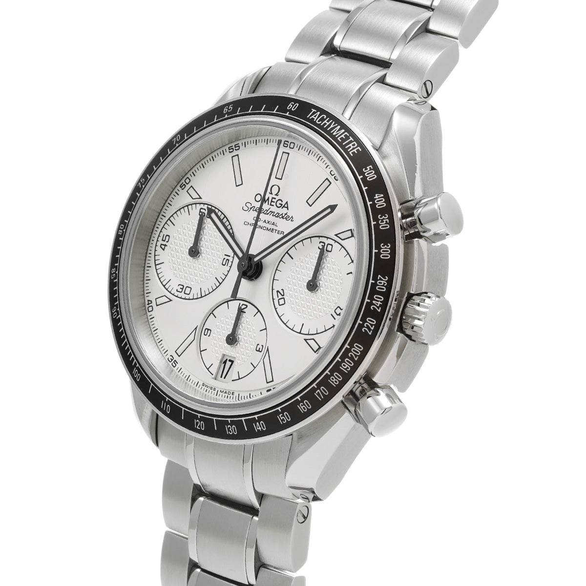 Speedmaster Racing Co-Axial 326.30.40.50.02.001 Silver OMEGA Men's [Pre-Owned].