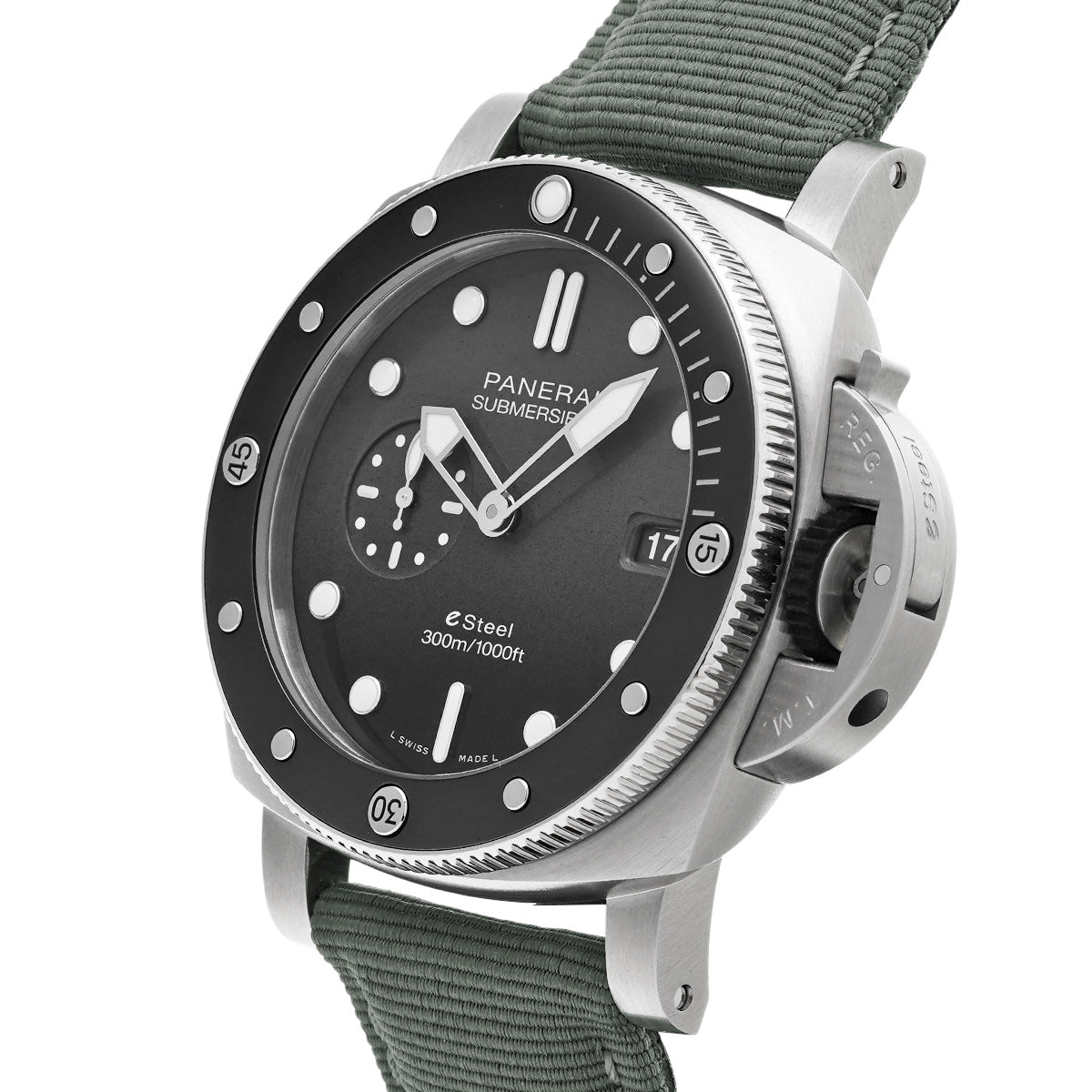 Submersible Quaranta Quattro Grigio Roccia PAM01288 Y (manufactured in 2022) Gray Gradation PANERAI Men's [Pre-Owned]