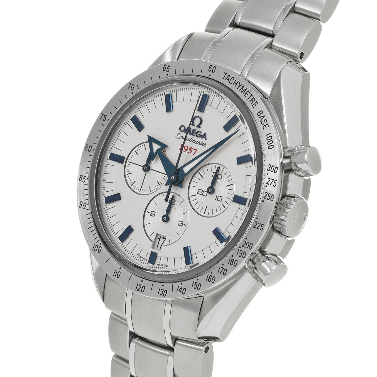 Speedmaster Broad Arrow 1957 Co-Axial 321.10.42.50.02.001 Black OMEGA Men's [Pre-Owned].