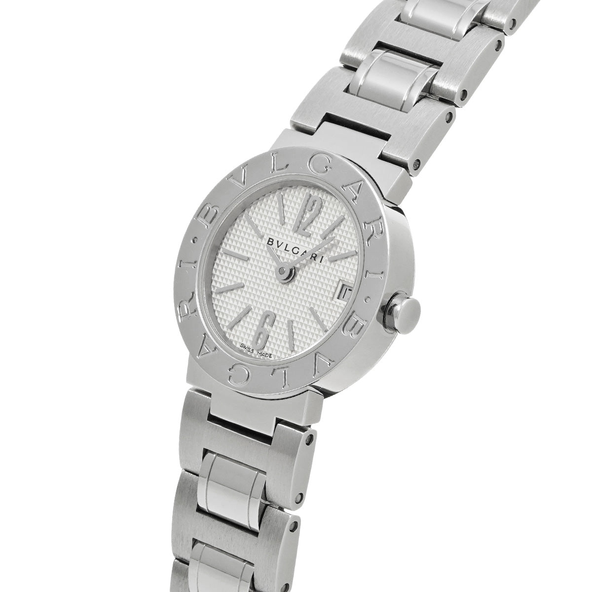 Bulgari Bulgari BB23SS White BVLGARI Ladies [Pre-owned].