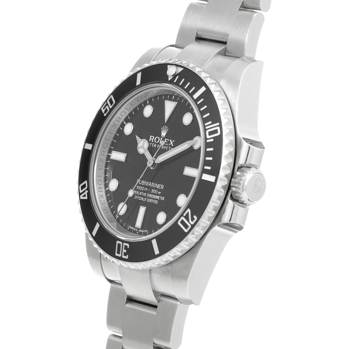 Submariner 114060 Random Serial Black ROLEX Men's [Pre-Owned].