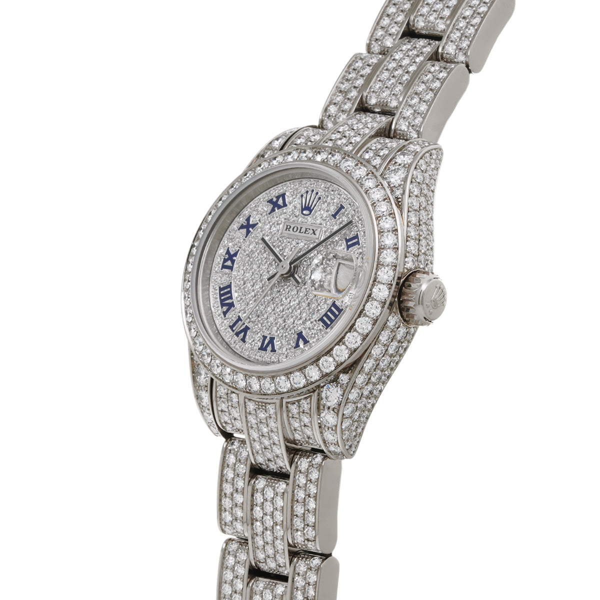 DATE JUST 179459ZER K (manufactured circa 2002) Diamond ROLEX Ladies [Pre-Owned].