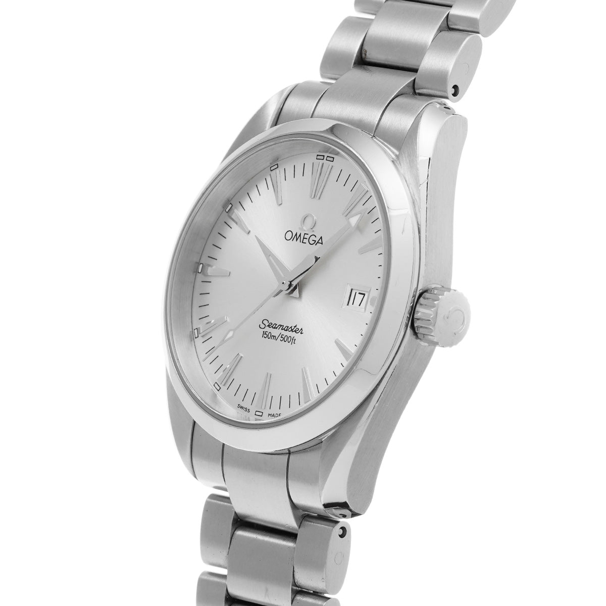 Seamaster Aqua Terra Quartz 2518.30 Silver OMEGA Men's [Pre-Owned].