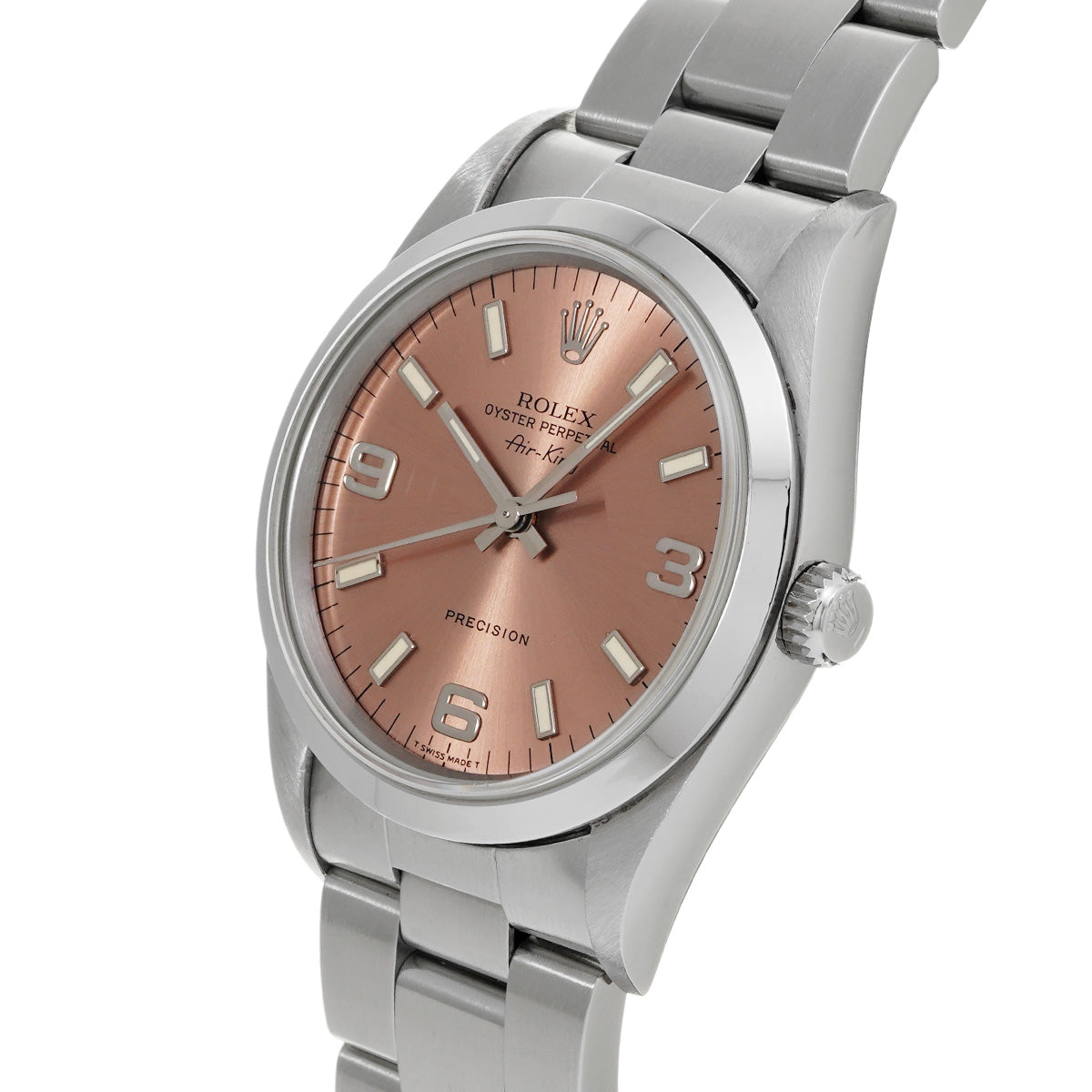 Air-King 14000 T (manufactured circa 1997) Pink ROLEX Men's [Pre-Owned].