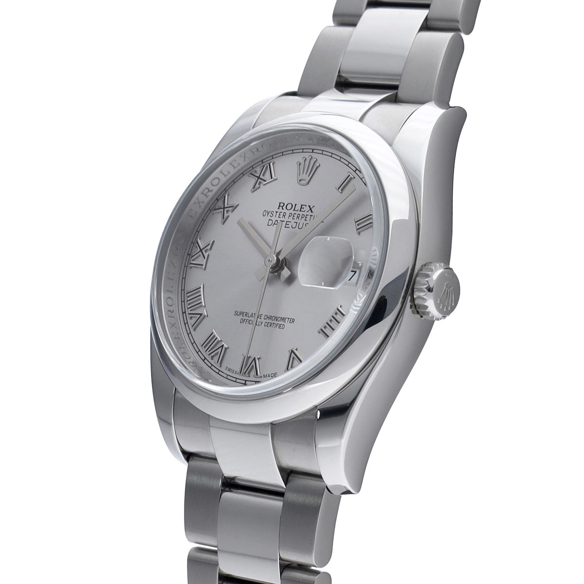 DATE JUST 116200 G (made around 2011) Silver ROLEX Men's [Pre-Owned].