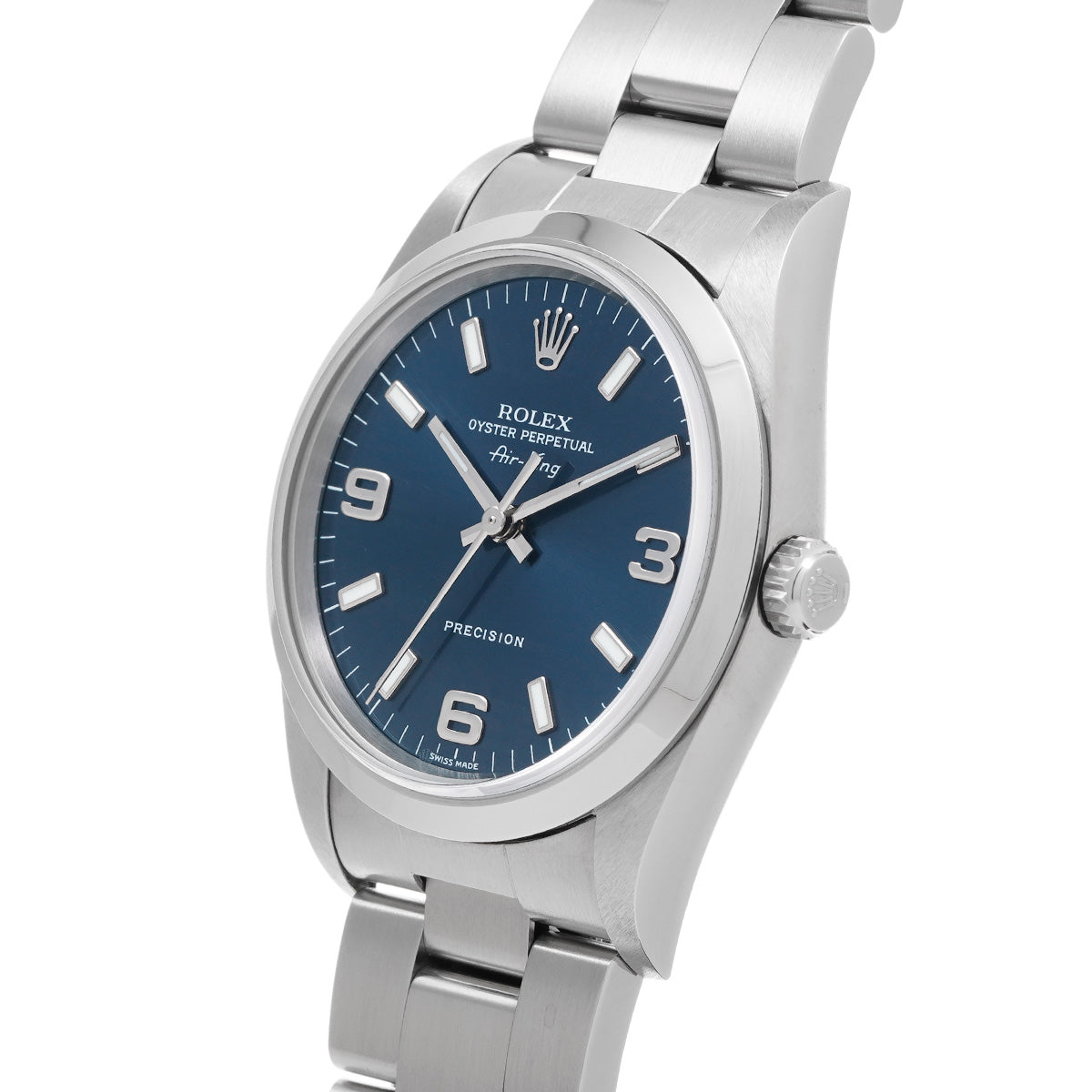 Air-King 14000M D (manufactured circa 2005) Blue ROLEX Men's [Pre-Owned].
