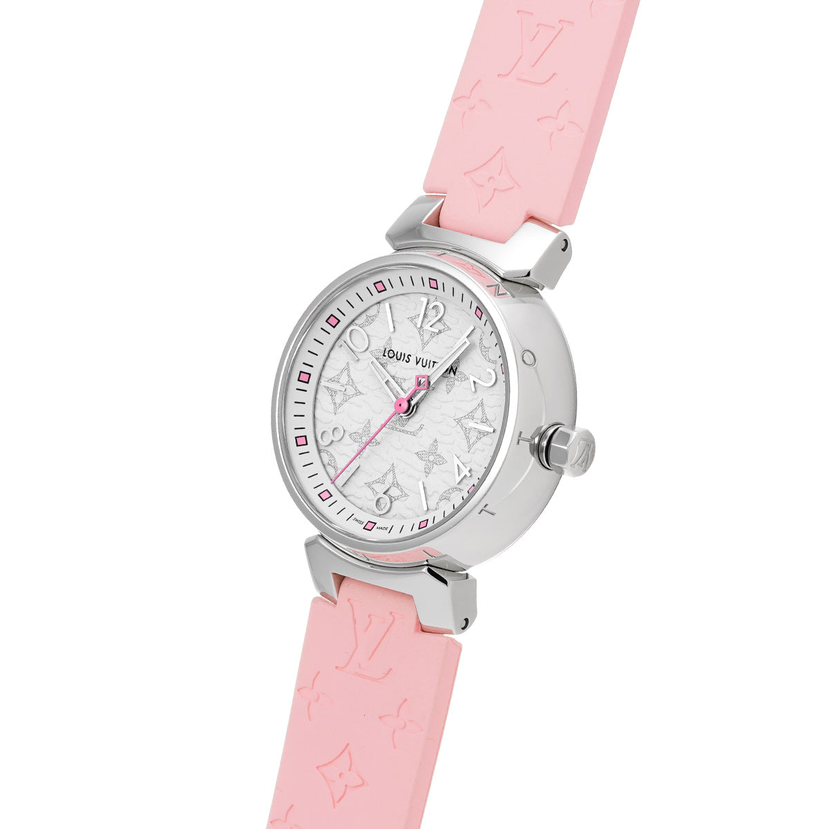 Tambour PM QA115Z White LOUIS VUITTON Ladies [Pre-owned].